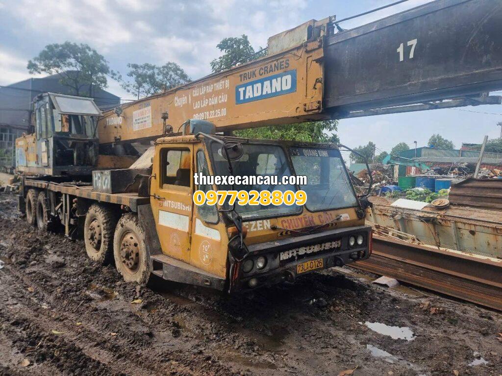 Dịch vụ cho thuê xe cẩu xe nâng xe múc KCN Đức Hòa Long An