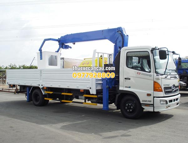 Thuê xe cần cẩu xe nâng xe móc tại Thuận An Bình Dương