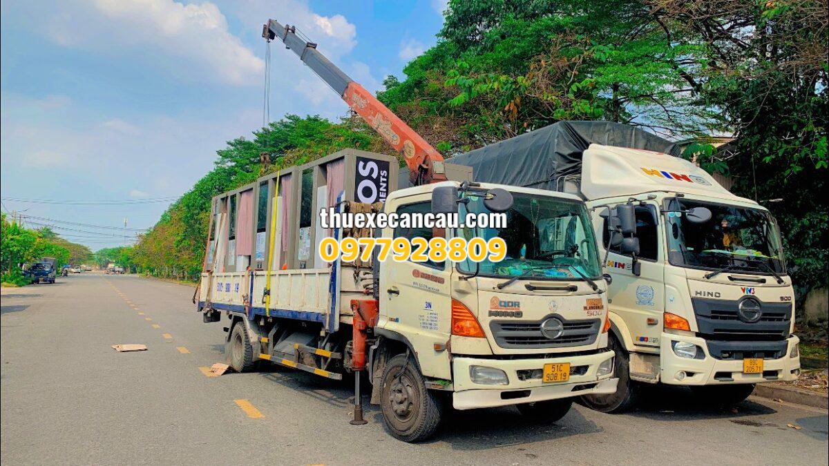 Thuê xe cẩu xe nâng Tân Vạn Mỹ Phước