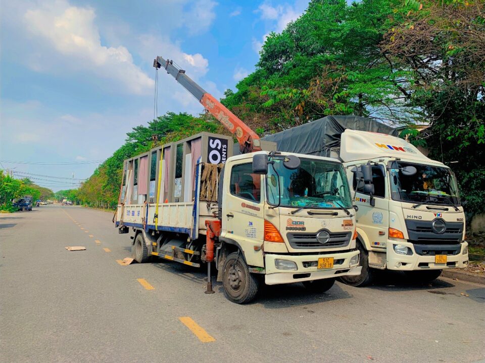 Thuê xe cẩu xe nâng Tân Vạn Mỹ Phước