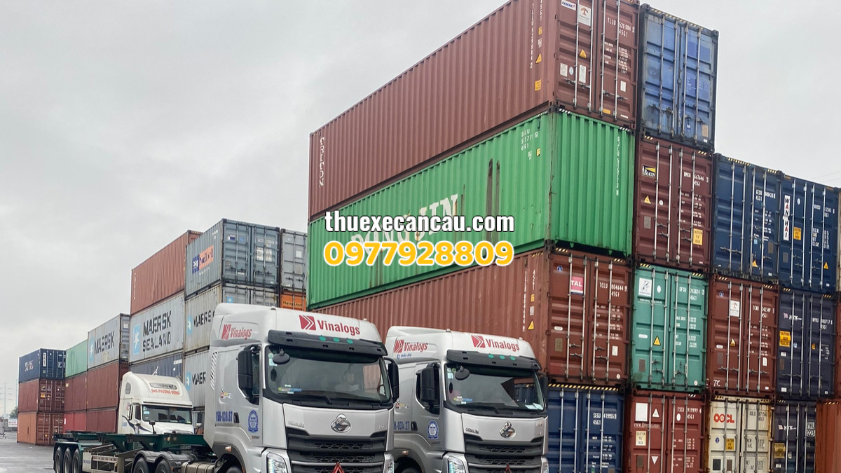 Thuê xe đầu kéo xe cẩu theo tháng Lái Thiêu Bình Dương