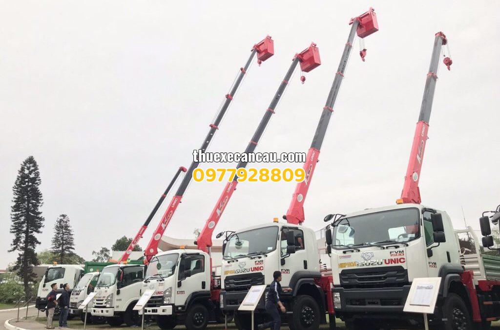 Chuyên cho thuê xe cẩu xe nâng tại Bến Cát Bình Dương - Uy tín chất lượng