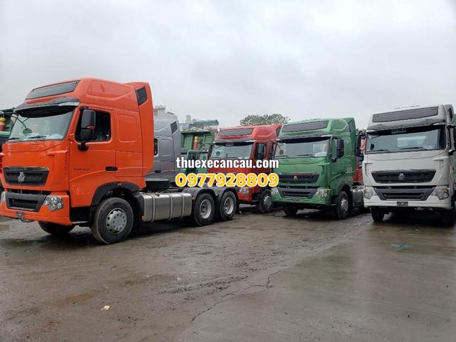 Chuyên cho thuê xe đầu kéo xe nâng xe xúc xe cẩu các loại uy tín Bàu Bàng Bình Dương