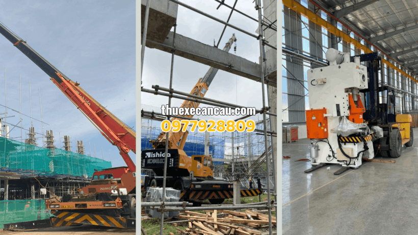 Địa điểm chuyên cho thuê xe cẩu xe đầu kéo giá rẻ Dầu Tiếng Bình Dương