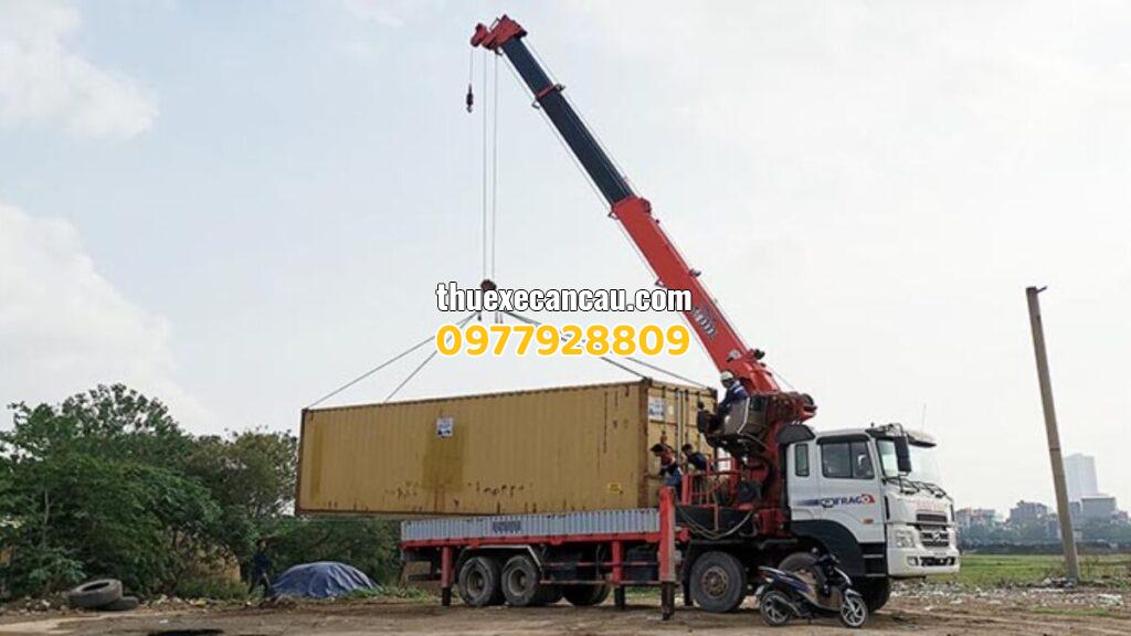 Dịch vụ cho thuê xe cần cẩu tại Dĩ An Bình Dương