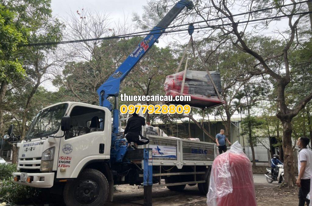 Dịch vụ cho thuê xe cẩu tại Tây Ninh nhanh chóng