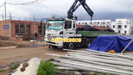 Dịch vụ cho thuê xe cẩu xe móc xe đầu kéo chuyên nghiệp tại KCN Đại Đăng Bình Dương
