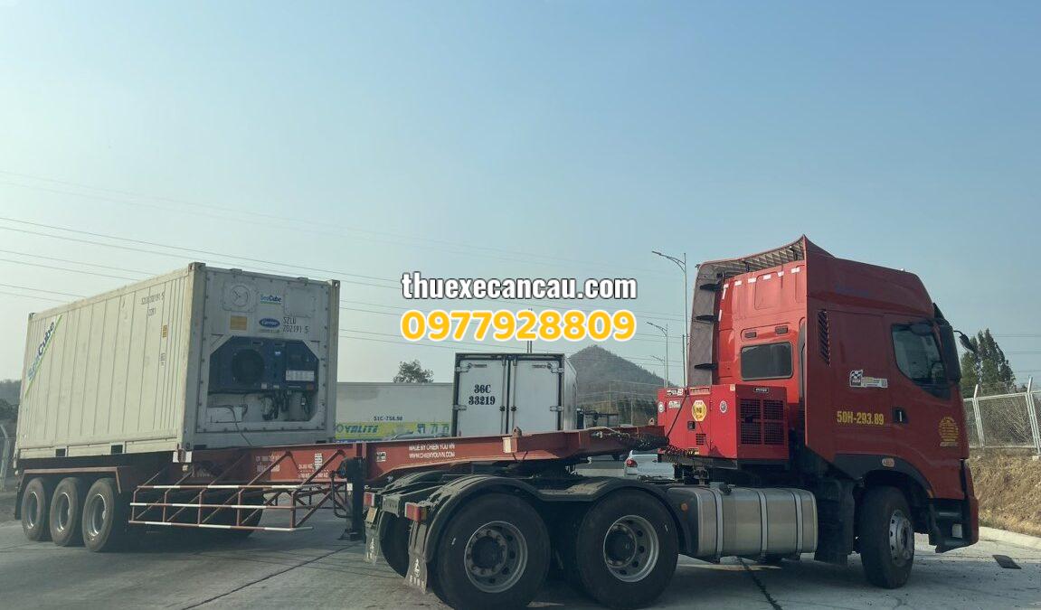 Dịch vụ cho thuê xe đầu kéo xe cần cẩu Đức Hoà Long An