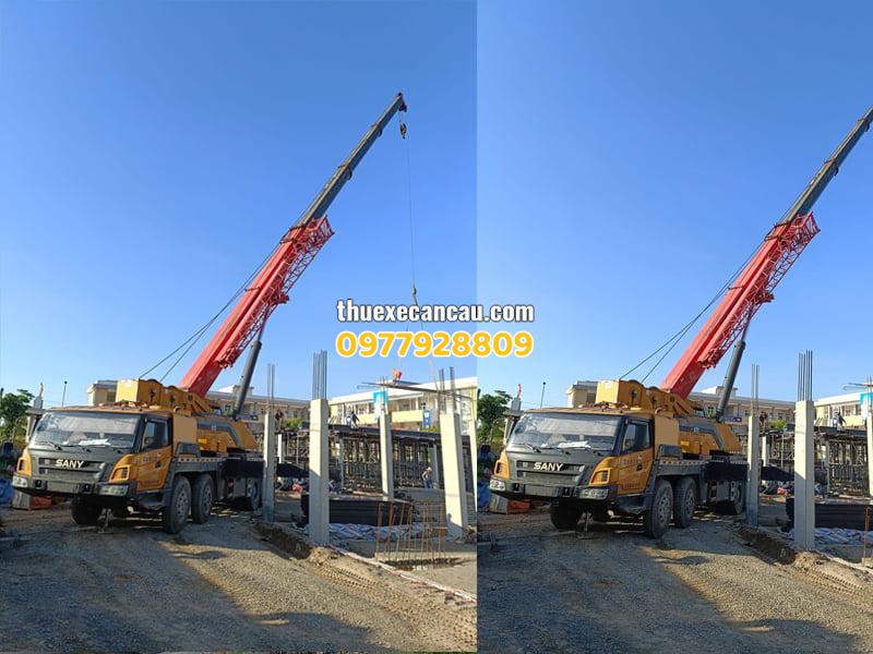 Dịch vụ thuê xe cần cẩu Thủ Dầu Một Bình Dương giá rẻ
