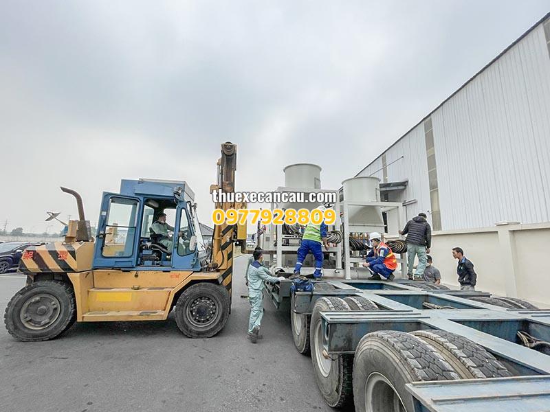 Dịch vụ thuê xe cần cẩu, xe nâng KCN Trảng Bàng Tây Ninh