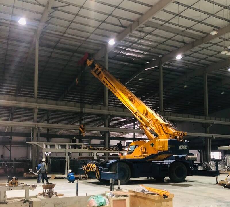 Thuê xe cần cẩu xe móc xe cứu hộ KCN VSIP I, II, III