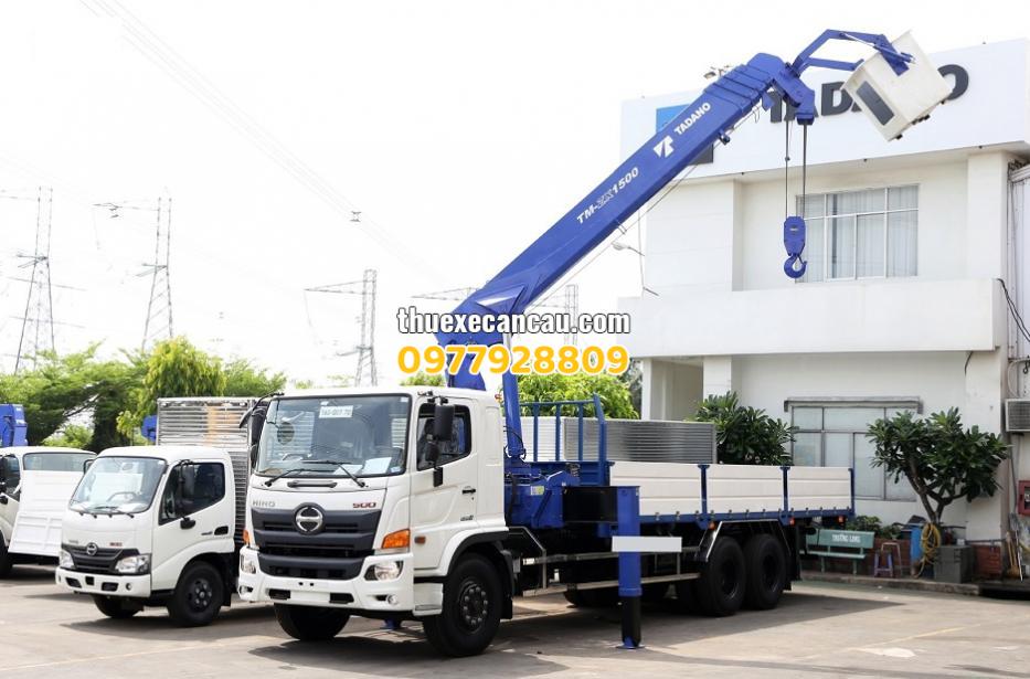 Thuê xe cẩu Mỹ Phước Tân Vạn Bình Dương giá tốt