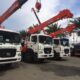 Cung cấp cho thuê xe cẩu xe nâng xe móc các loại giá rẻ Thủ Dầu Một