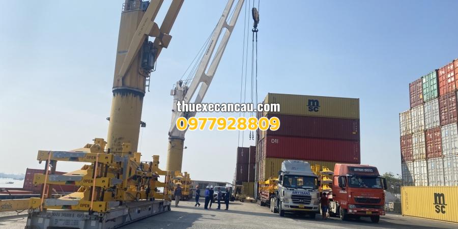 Địa điểm uy tín cho thuê xe cẩu xe móc xe nâng xe đầu kéo theo tháng KCN VSIP