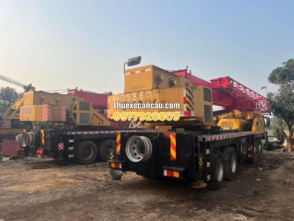 Dịch vụ cho thuê xe cần cẩu xe đầu kéo xe xúc Dầu Tiếng Bình Dương - Tận tâm uy tín