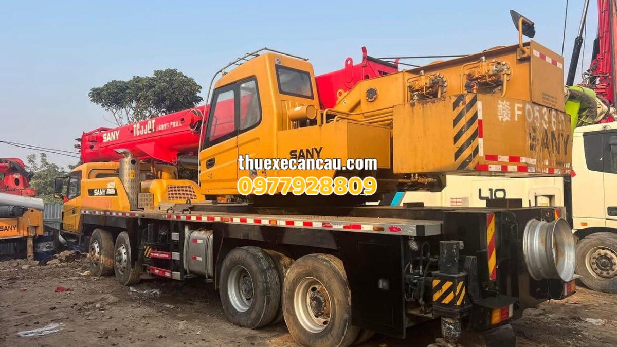 Dịch vụ cho thuê xe cần cẩu xe đầu kéo xe xúc Dầu Tiếng Bình Dương - Tận tâm uy tín