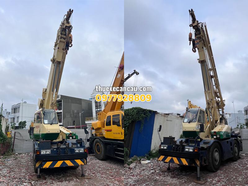 Dịch vụ chuyên cho thuê xe cần cẩu xe nâng xe móc giá tốt Dầu Tiếng Bình Dương