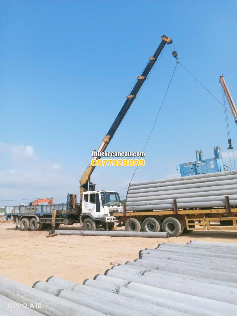 Lợi ích khi thuê xe cần cẩu xe đầu kéo theo tháng KCN Tân Biên Tây Ninh