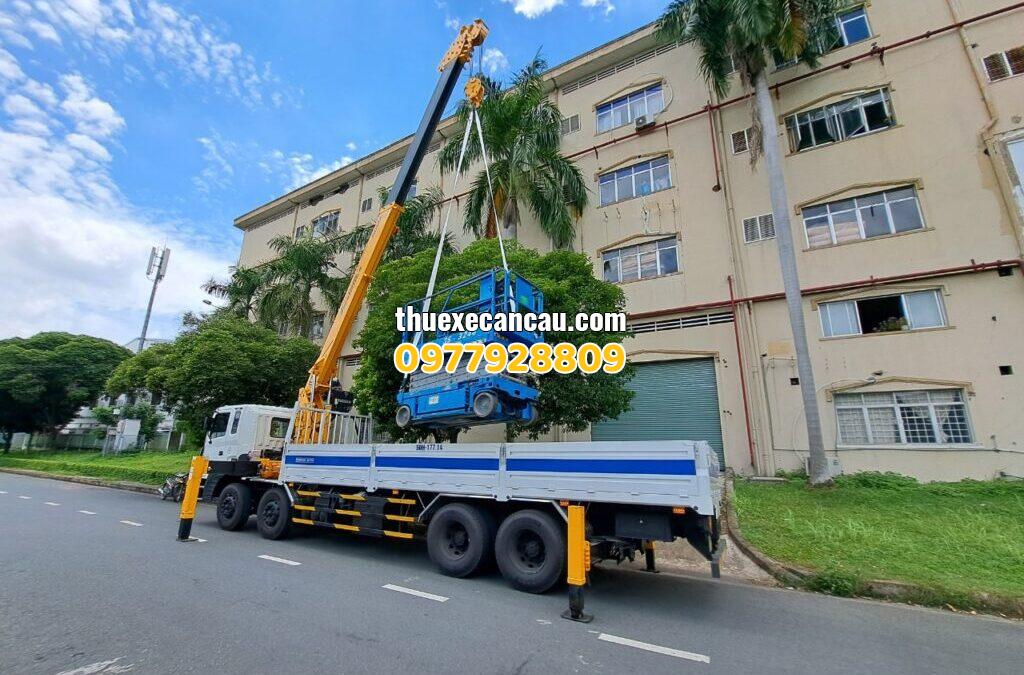 Thuê xe cẩu xe nâng KCN Mỹ Phước Bình Dương: Giải pháp toàn diện cho nhu cầu nâng hạ và vận chuyển hàng hóa nặng