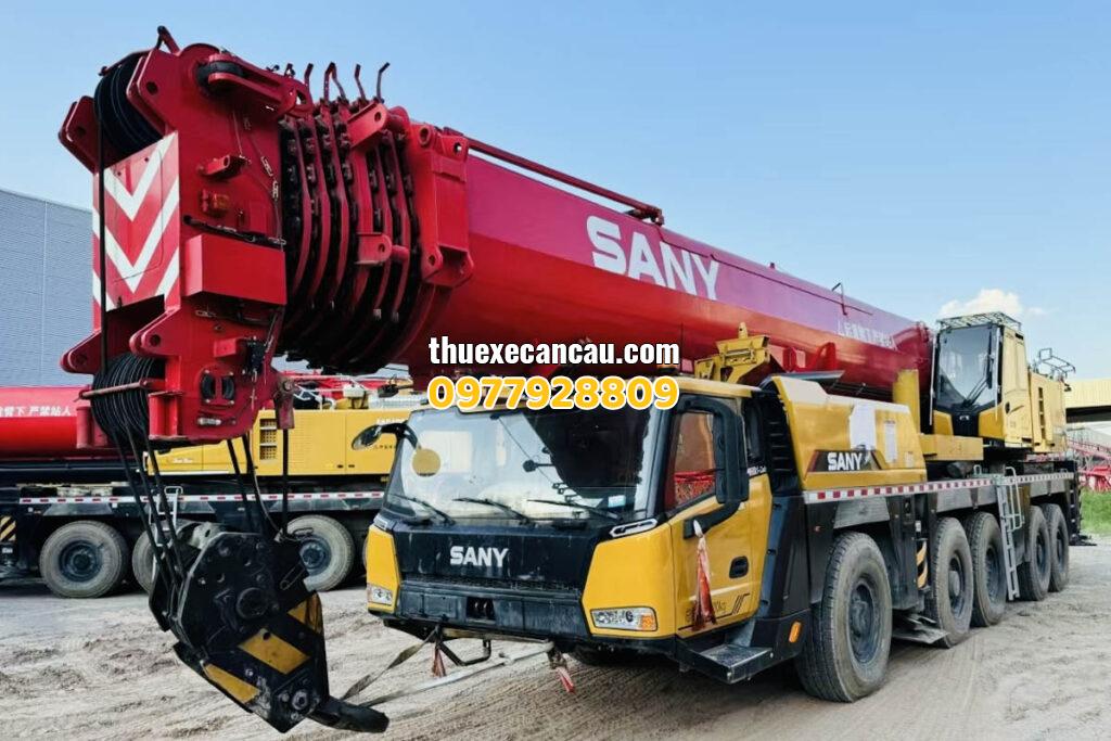 Cho thuê xe cần cẩu đa dạng tải trọng, hỗ trợ thi công tại Bàu Bàng - Hiệu quả cho doanh nghiệp