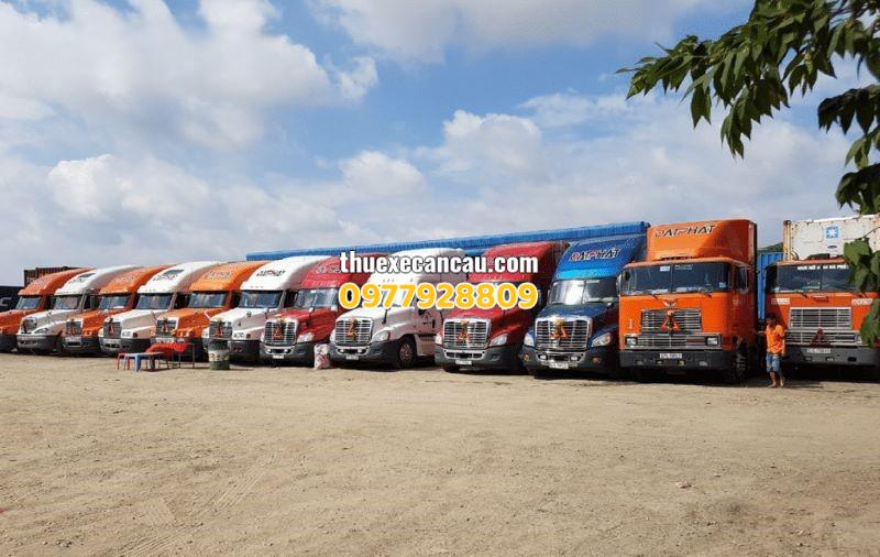 Cho thuê xe đầu kéo uy tín, giá tốt tại Bến Cát phục vụ nhu cầu vận chuyển đa dạng