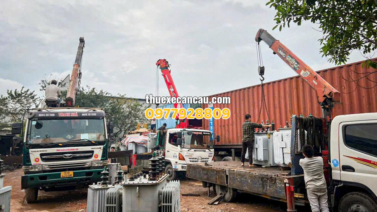 Dịch vụ cho thuê xe cẩu, xe đầu kéo và xe nâng chuyên nghiệp tại tuyến Mỹ Phước – Tân Vạn, giá rẻ, uy tín, hỗ trợ nhanh chóng