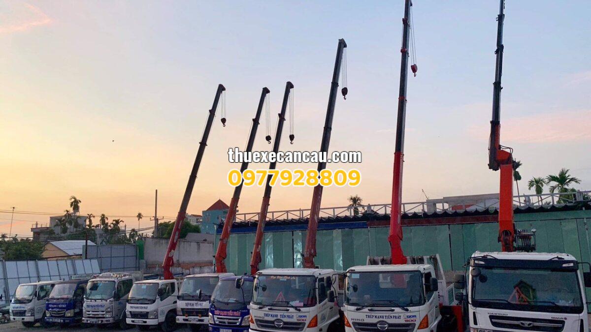 Dịch vụ cho thuê xe cẩu, xe nâng giá rẻ, uy tín tại Biên Hòa Đồng Nai dành cho doanh nghiệp và cá nhân