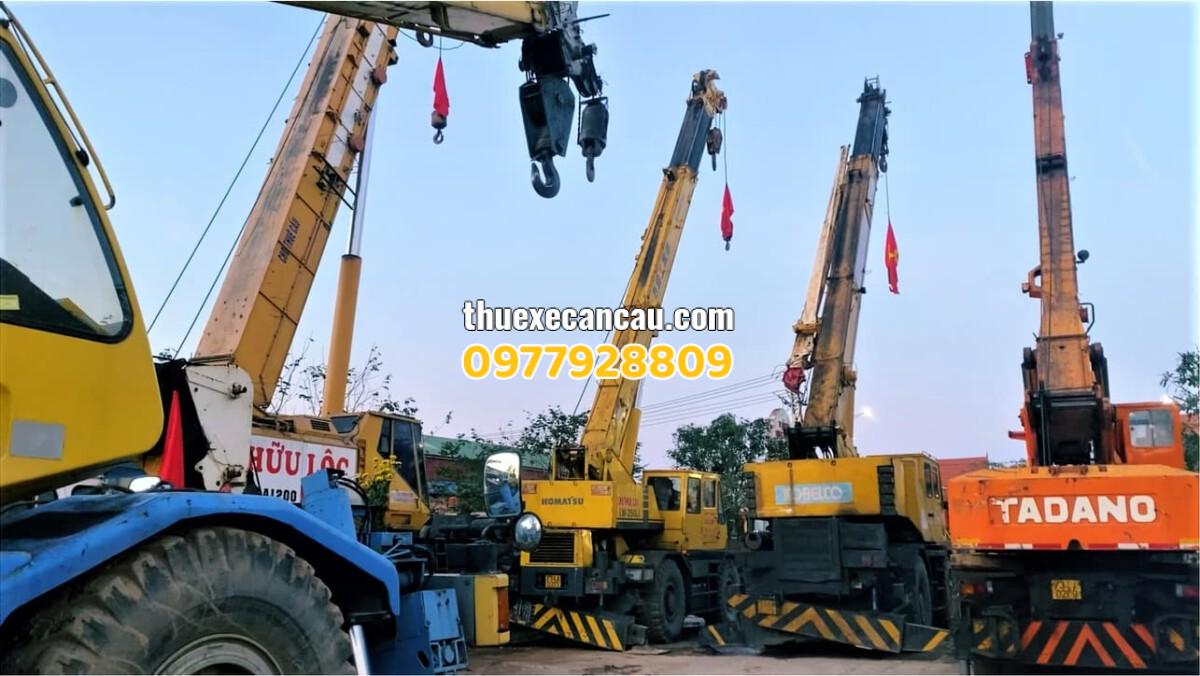 Dịch vụ nâng hạ chuyên nghiệp, chi phí thấp: cho thuê xe cẩu, xe đầu kéo Tân Uyên