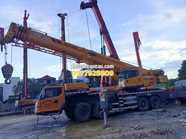 Giải pháp nâng hạ và vận chuyển - Thuê xe cần cẩu xe đầu kéo Thủ Dầu Một
