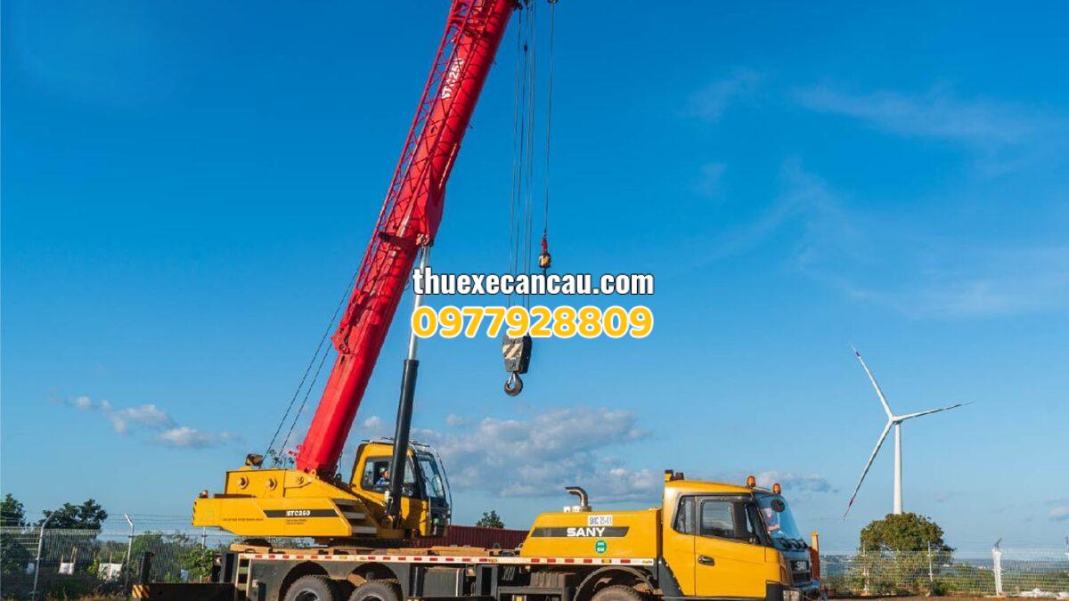 Giải pháp nâng hạ và vận chuyển - Thuê xe cần cẩu xe đầu kéo Thủ Dầu Một