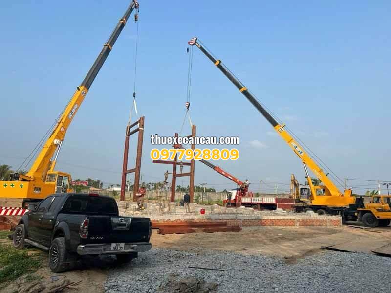 Giải pháp thuê xe cẩu Dầu Tiếng giá rẻ, an toàn, đáp ứng nhanh mọi nhu cầu vận chuyển và thi công