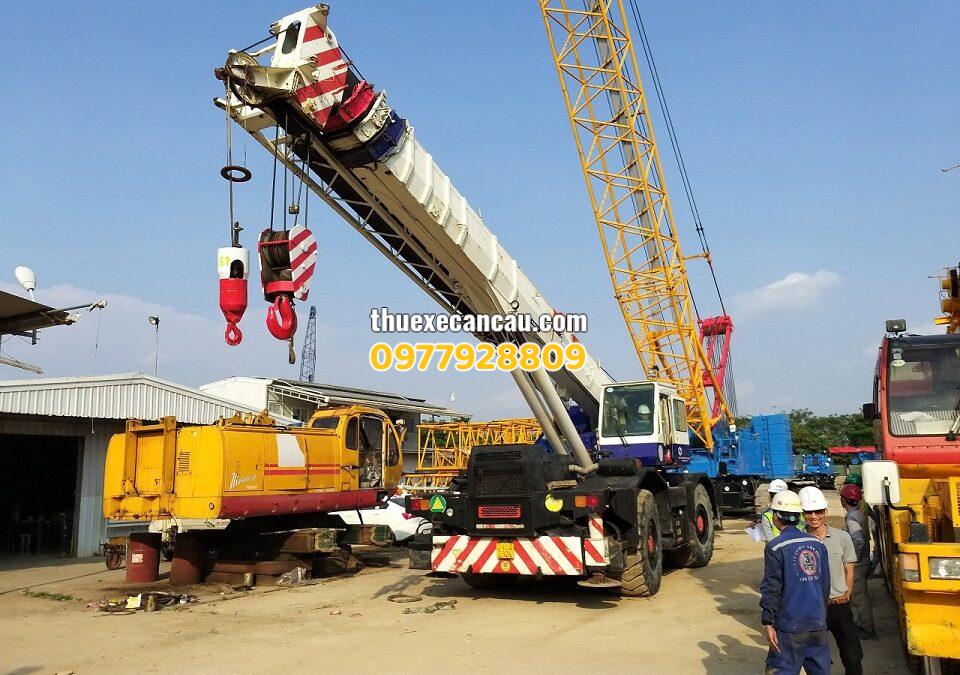 Thuê xe cẩu, xe nâng tại Dầu Tiếng – dịch vụ trọn gói, chất lượng cao, đáp ứng nhu cầu nâng hạ và vận chuyển đa dạng