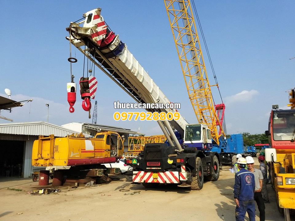 Thuê xe cẩu, xe nâng tại Dầu Tiếng – dịch vụ trọn gói, chất lượng cao, đáp ứng nhu cầu nâng hạ và vận chuyển đa dạng