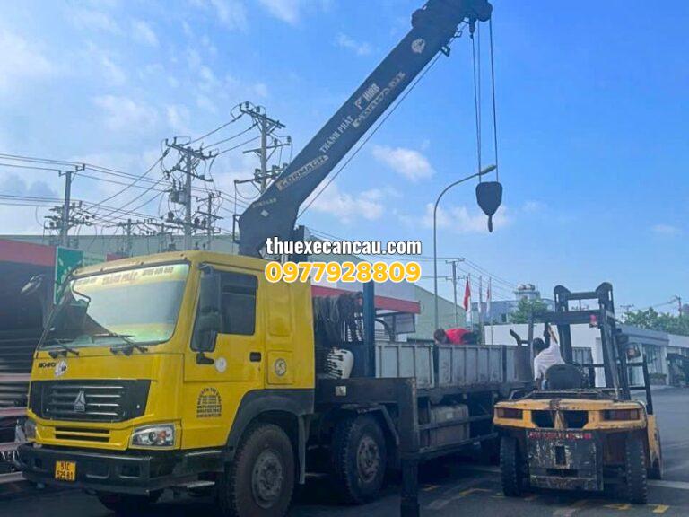 Thuê xe nâng xe cẩu xe móc Bình Dương giá rẻ, dịch vụ tận tâm và hỗ trợ kỹ thuật 24/7