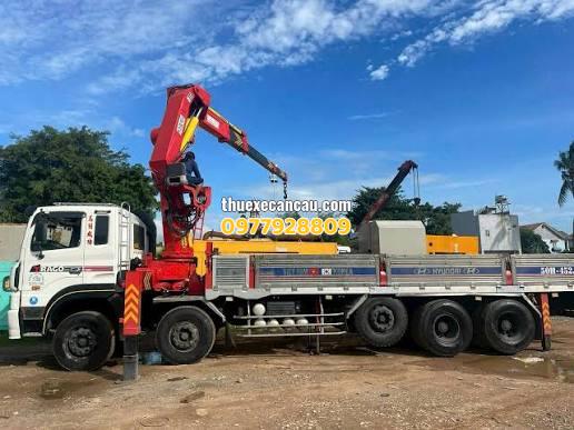 Tổng hợp các loại xe cần cẩu phổ biến hiện nay và những ứng dụng thực tế trong dịch vụ cho thuê xe cần cẩu