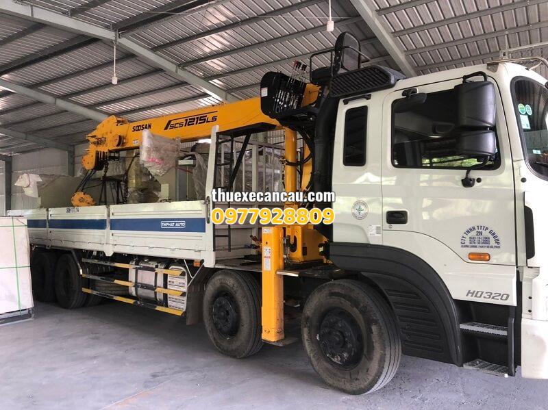 Tổng hợp các loại xe cần cẩu phổ biến hiện nay và những ứng dụng thực tế trong dịch vụ cho thuê xe cần cẩu