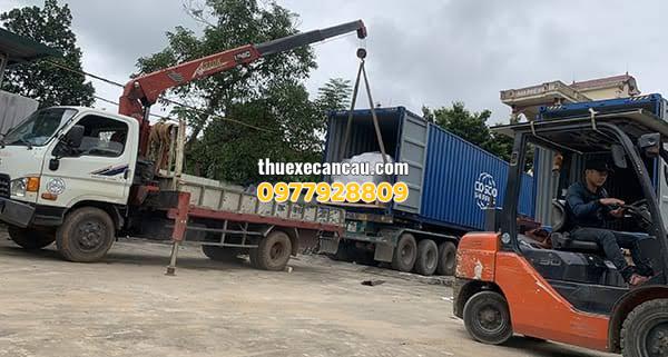 Dịch vụ cho thuê xe cẩu đa năng, hỗ trợ thi công và vận chuyển tại Tây Ninh