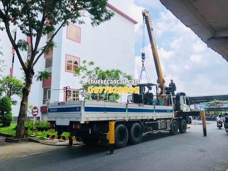 Dịch vụ cho thuê xe cẩu, xe nâng chuyên nghiệp tại Biên Hòa Đồng Nai, đáp ứng mọi nhu cầu vận chuyển