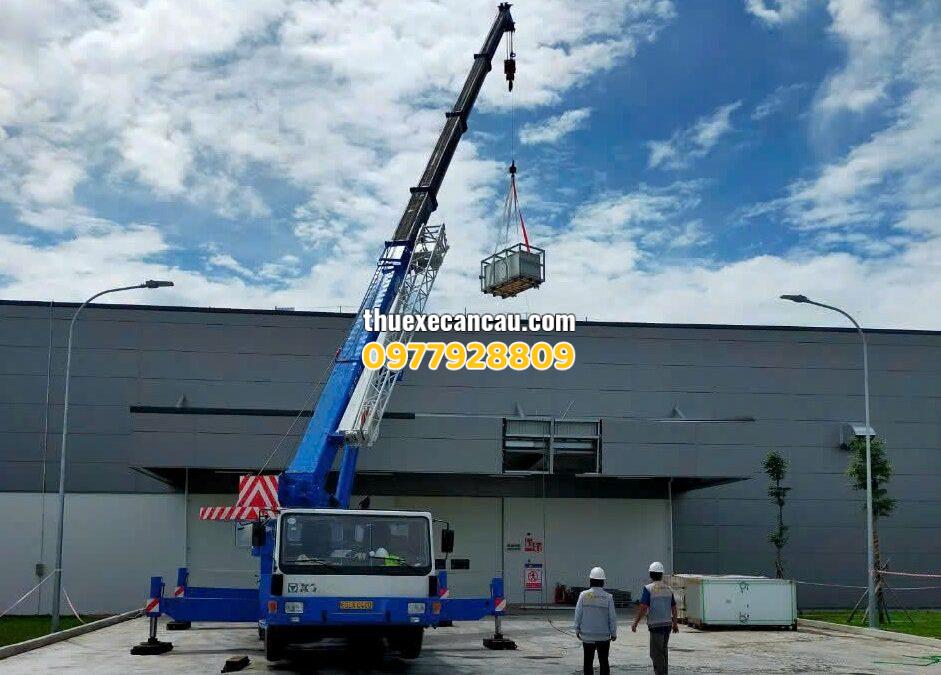Dịch vụ thuê xe cẩu, xe nâng tại Dầu Tiếng – giá rẻ, chất lượng, phục vụ công trình xây dựng và kho bãi