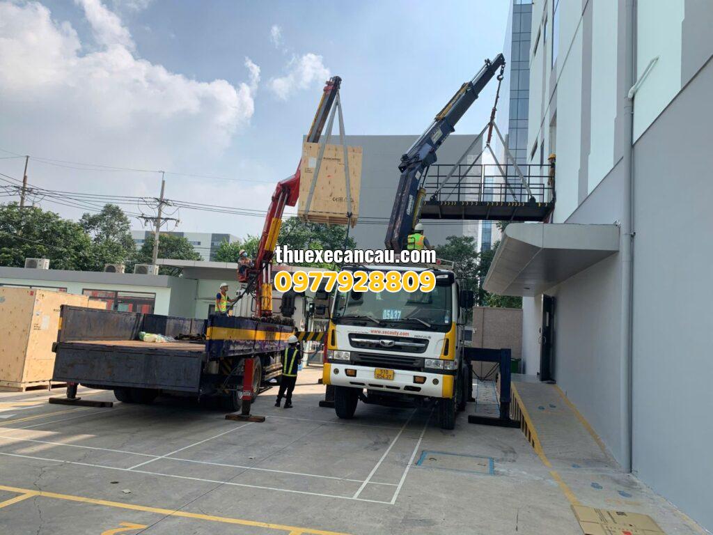 Cho thuê xe cẩu, xe nâng, xe đầu kéo tại Tân Uyên – Uy tín, nhanh chóng, giá cạnh tranh cho mọi nhu cầu
