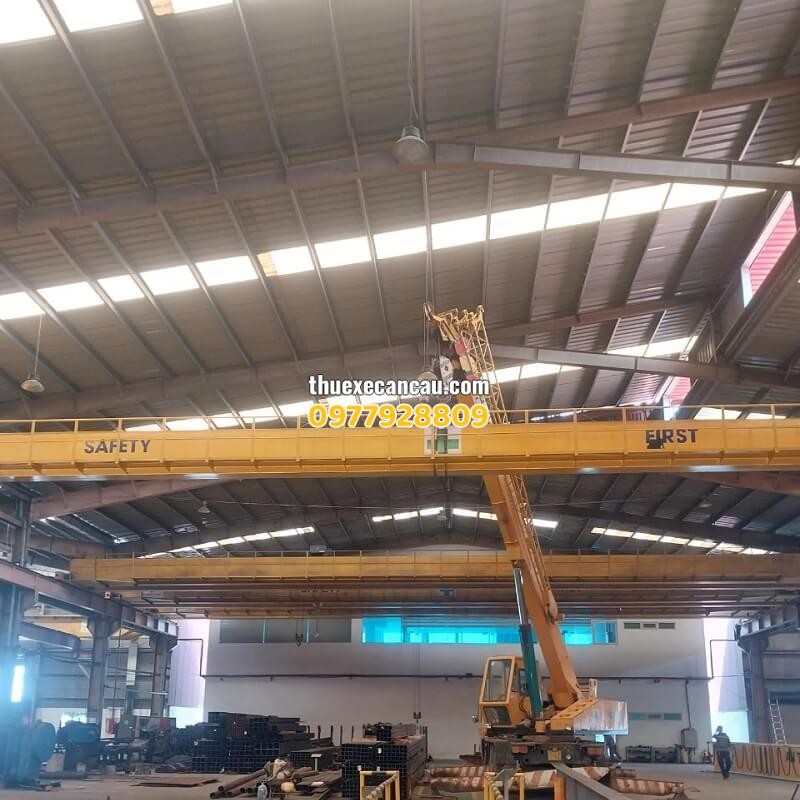 Chuyên cho thuê xe cẩu, xe đầu kéo tại KCN Thành Thành Công với dịch vụ trọn gói, giá cạnh tranh, đảm bảo an toàn và tiến độ cho mọi công trình