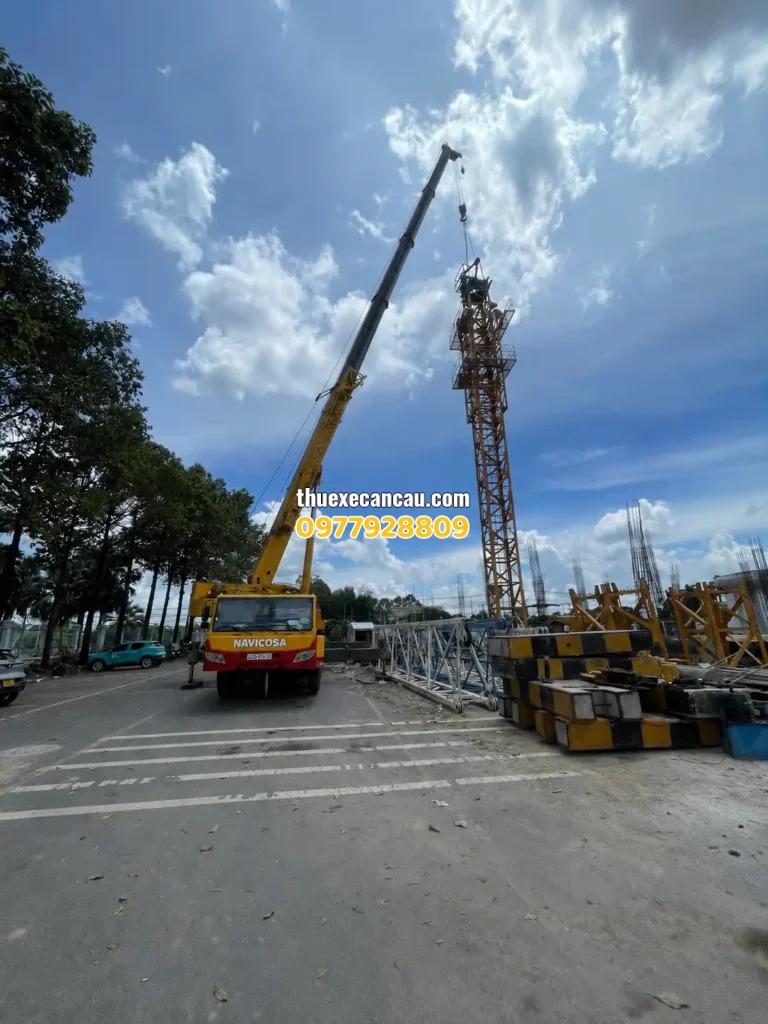 Địa điểm cho thuê xe cẩu, xe đầu kéo trọn gói, uy tín, phục vụ công trình, nhà xưởng và các dự án lớn nhỏ tại Thủ Dầu Một