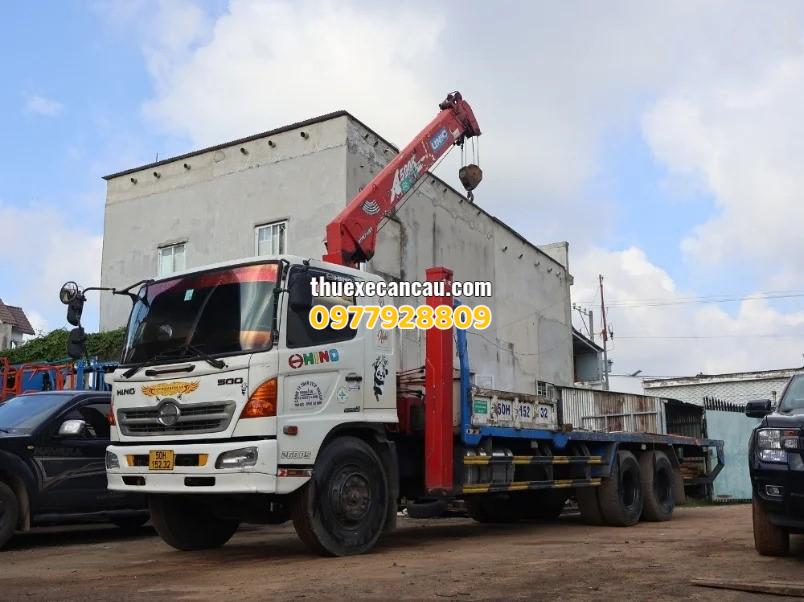 Dịch vụ cho thuê xe cẩu, xe nâng, xe đầu kéo xe móc các loại tại Dĩ An với giải pháp uy tín và giá cả hợp lý cho khách hàng
