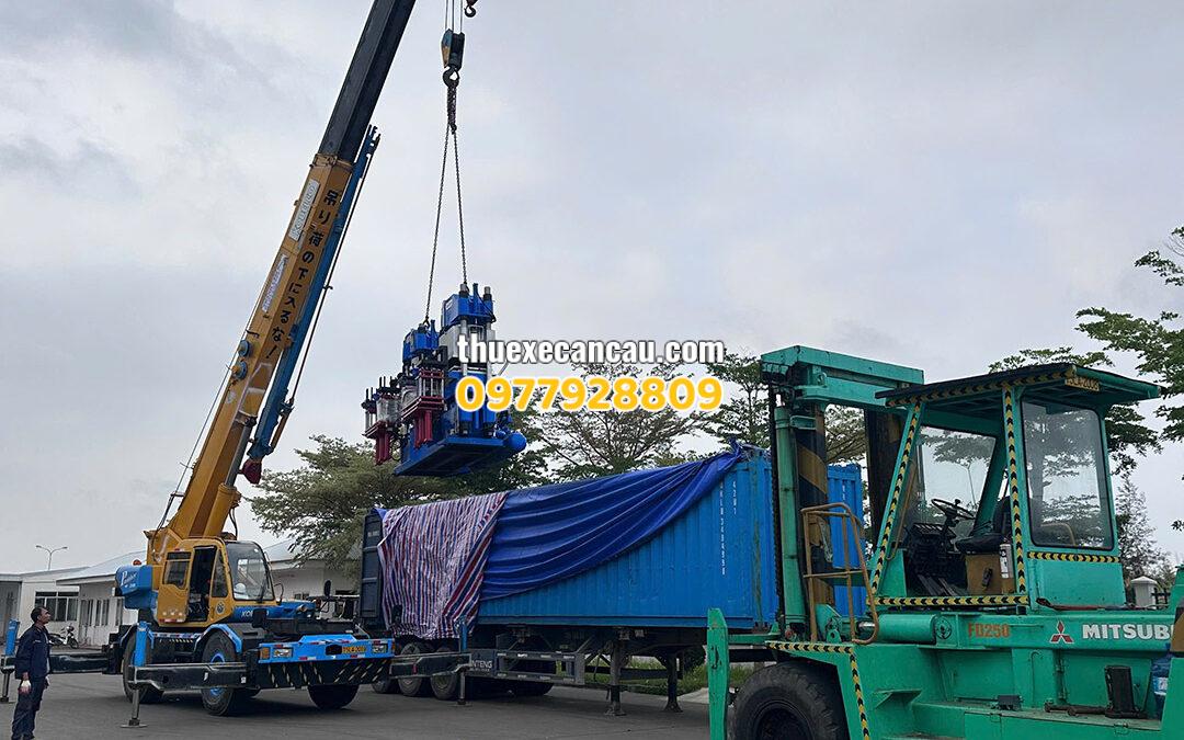 Dịch vụ cho thuê xe cơ giới tại Tân Uyên xe cẩu, xe nâng, xe đầu kéo chuyên dụng phục vụ công trình, nhà xưởng, kho bãi với chi phí hợp lý