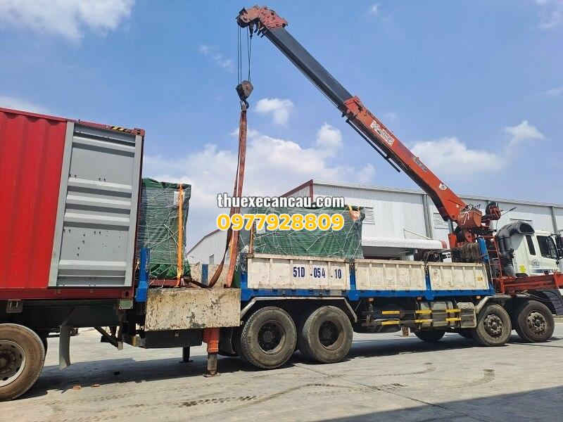 Dịch vụ thuê xe cẩu, xe nâng, xe đầu kéo chuyên nghiệp tại KCN Mỹ Phước uy tín giá cạnh tranh