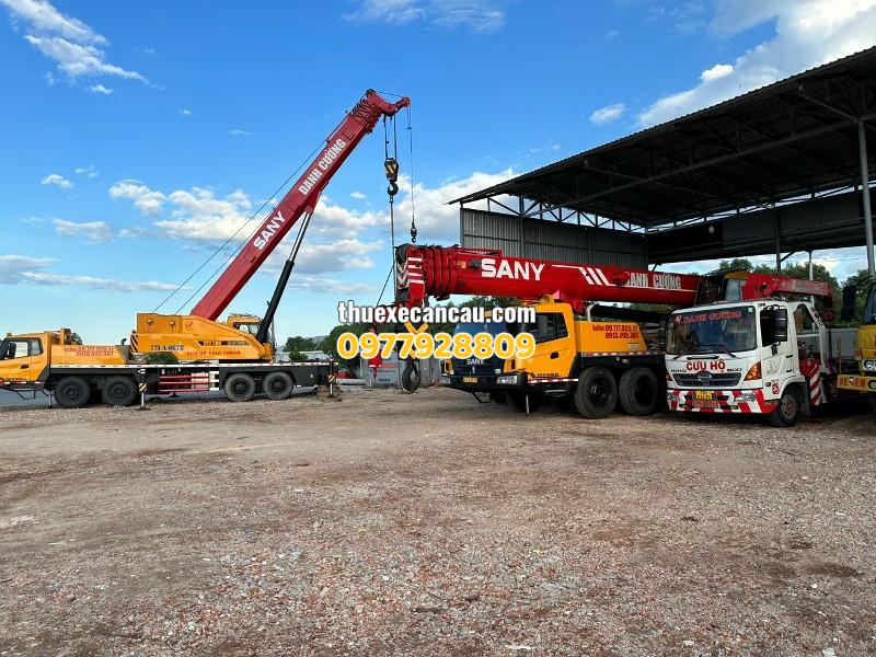 Giải pháp thuê xe cẩu xe đầu kéo chuyên nghiệp, tiết kiệm chi phí tại khu công nghiệp VSIP