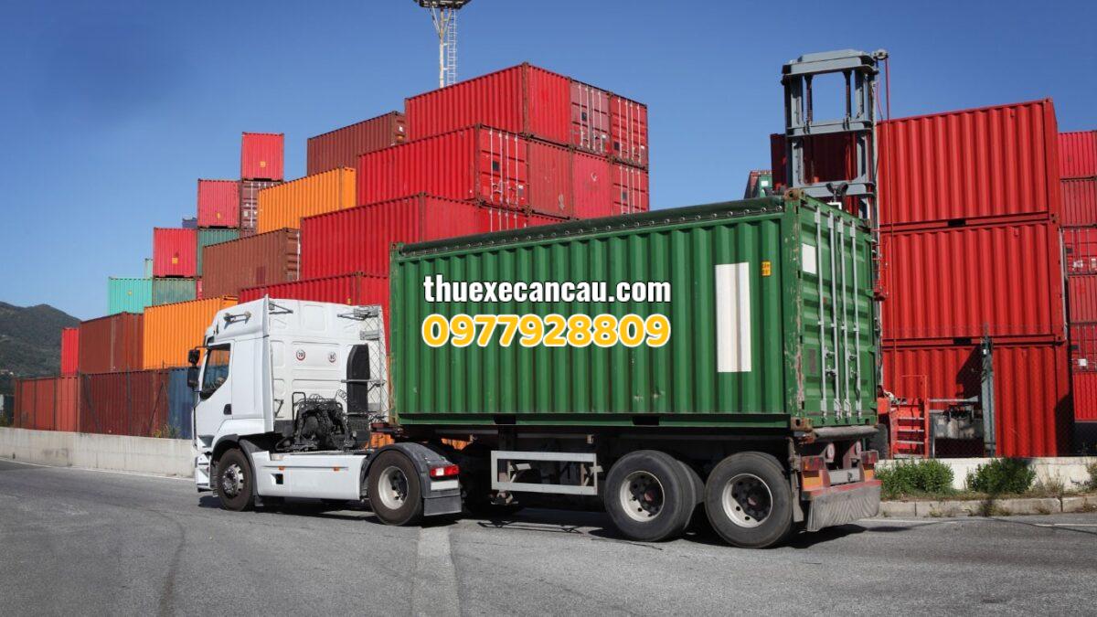 Thuê xe đầu kéo, xe cẩu, xe móc Thuận An đa dạng chủng loại, đáp ứng nhanh, hỗ trợ 24/7, phục vụ công trình xây dựng, nhà máy
