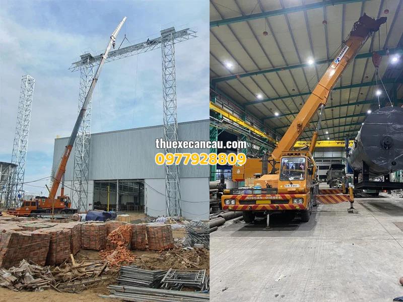 Địa chỉ cho thuê xe cẩu xe nâng xe cứu hộ tại Tân Uyên uy tín cho doanh nghiệp giá rẻ hợp lý