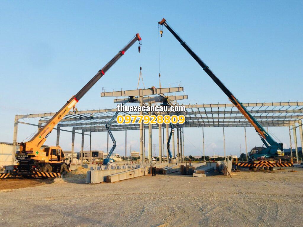 Địa điểm chuyên cung cấp dịch vụ cho thuê xe cẩu xe nâng xe container tại KCN Tây Bắc Củ Chi tối ưu chi phí an toàn vượt trội
