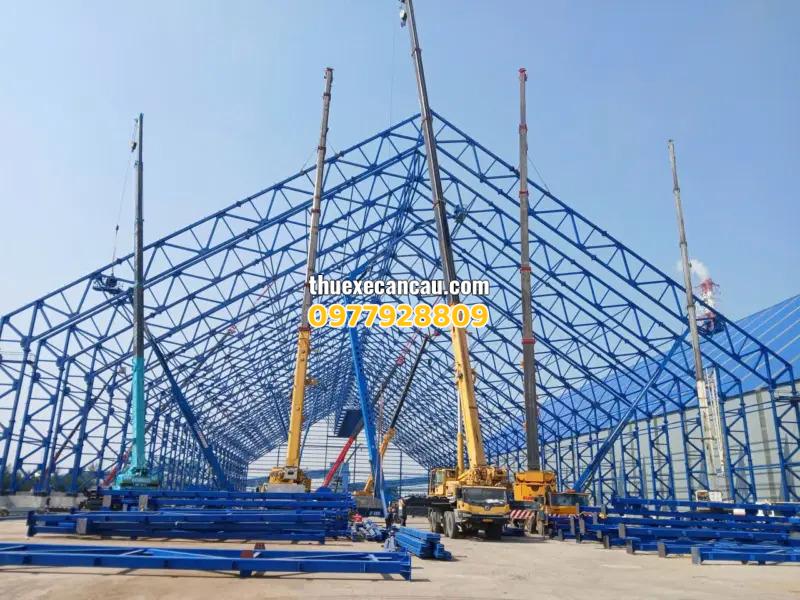 Địa điểm chuyên cung cấp dịch vụ cho thuê xe cẩu xe nâng xe container tại KCN Tây Bắc Củ Chi tối ưu chi phí an toàn vượt trội